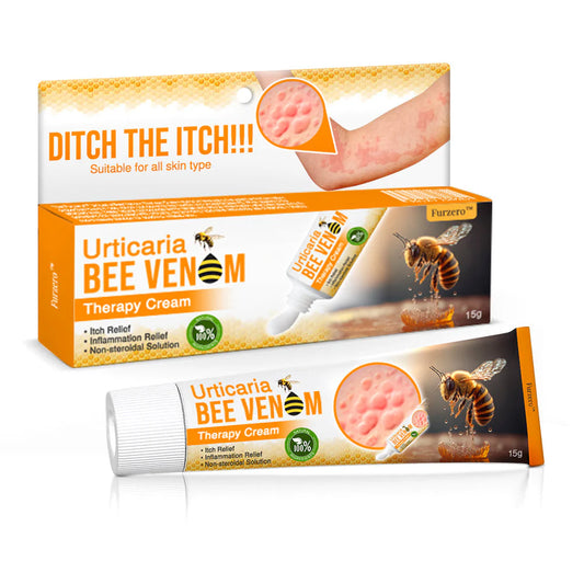 Urticaria Relief™ Bee Venom Therapy Cream – Soothe Itchy Skin & Boost Healing 🐝✨