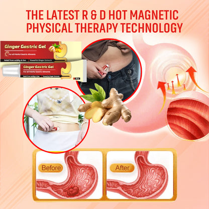 GingerBalm™ - Ginger Gastric Gel for Instant Stomach & Heartburn Relief 🌿✨ (Buy 1 Get 1 Free🔥🔥)