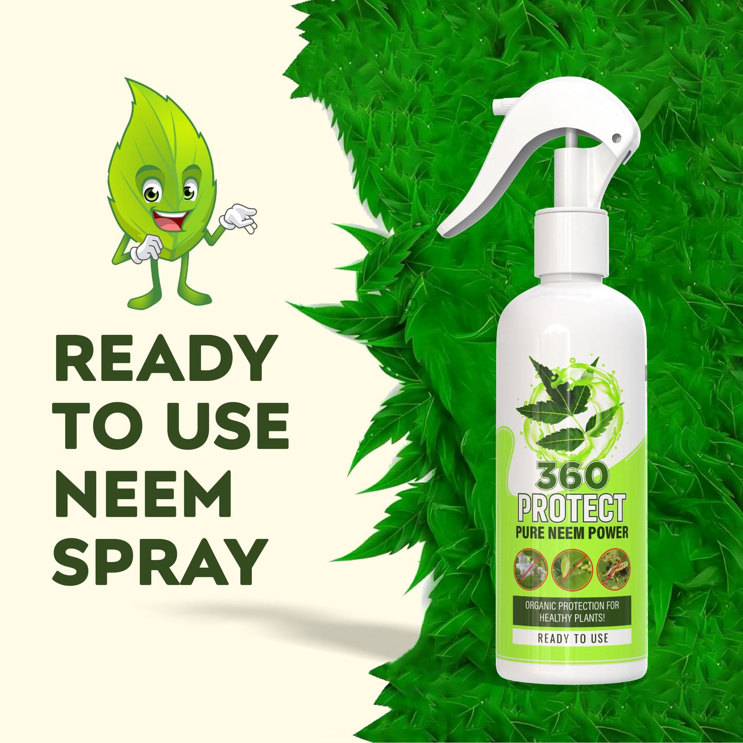 360Protect™ - Pure Neem Plant Protection Spray 🌱✨ (Buy 1 Get 1 Free🔥🔥)