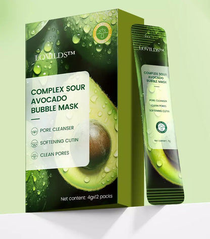 AvocadoGlow™ - Avocado Cleansing Facial Bubble Mask 🥑✨ (Buy 1 Get 1 Free🔥🔥)