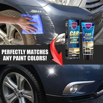 Instant Car Scratch Repair Cream - Ultimate Paint Restoration & Shine Enhancer