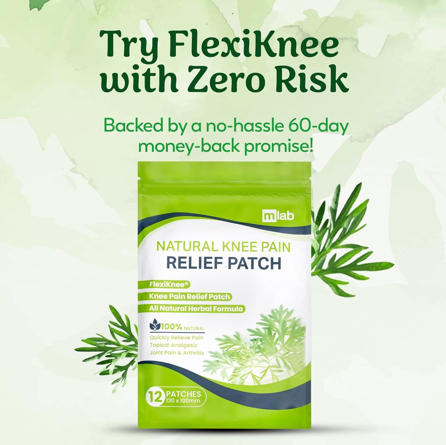 HealPatch™ - Natural Knee Pain Relief Patches 🌿🦵(Buy 1 Get 1 Free🔥🔥)