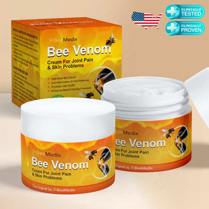 Bee Venom Pain Suppression Joint Healing Cream (Buy 1 Get 1 Free🔥🔥)