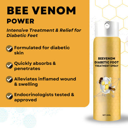 BeeRelief™ - BeeVenom Diabetic Foot Treatment Spray (Buy 1 Get 1 Free🔥🔥)