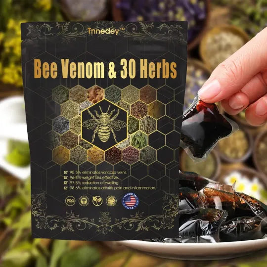 Bee Venom & 30-Herb Detox Foot Soak Beads for Body Sculpting (Buy 1 Get 1 Free🔥🔥)